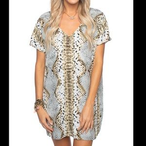 Buddy love baker copper dress NWT large